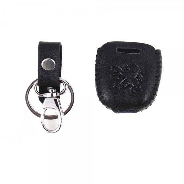 ۲۰۶ black leather cover-2