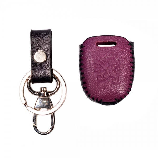 ۲۰۶ purpleblack leather cover-2