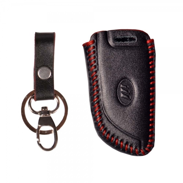 ۸۲۰ BLACKRED LEATHER COVER-2