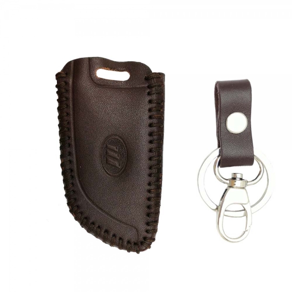 ۸۲۰ DARKBROWN LEATHER COVER-2