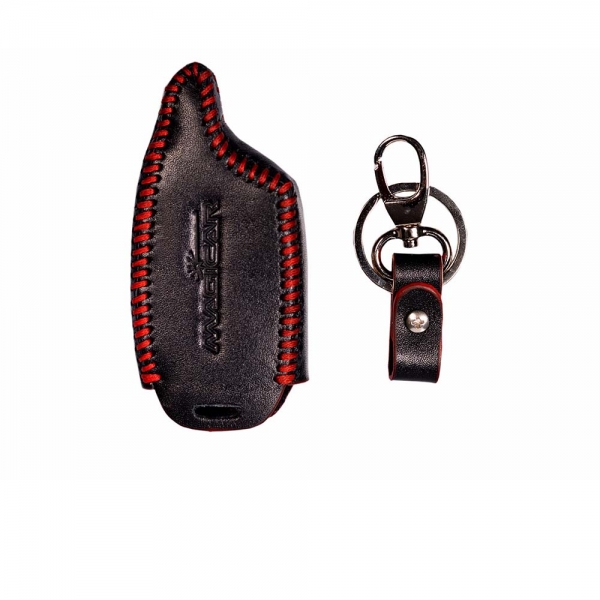 MAGICAR BLACKRED LEATHER COVER-2