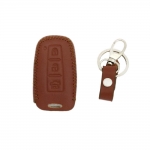 S5 BROWN LEATHER COVER-1