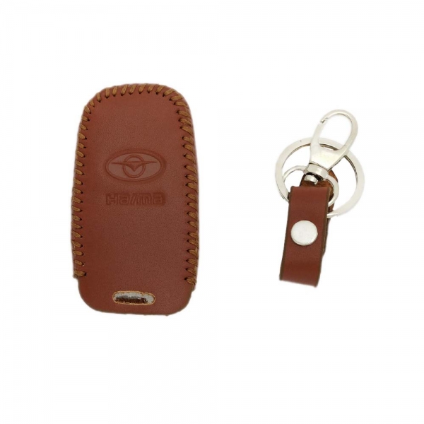 S5 BROWN LEATHER COVER-2