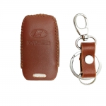 veloster brown leather cover-2