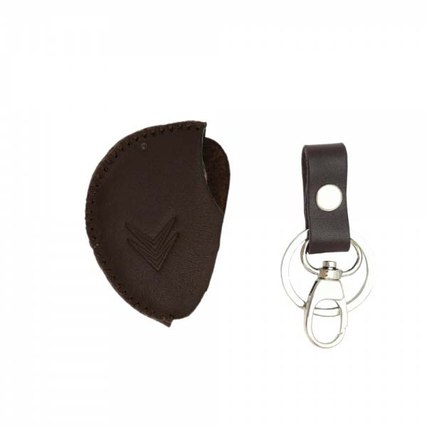 xantia darkbrown leather cover-1